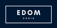 Logo Edom Paris Bleu marine